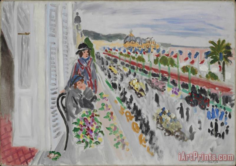 Henri Matisse Festival of Flowers Art Painting