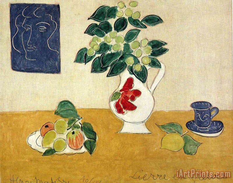 Henri Matisse Ivy in Flower 1941 Art Print