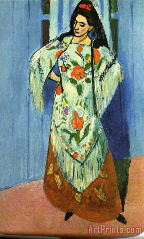 Henri Matisse Manila Shawl 1911 Art Painting