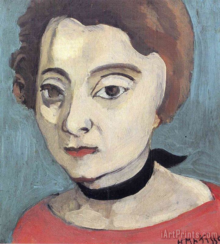 Marguerite painting - Henri Matisse Marguerite Art Print