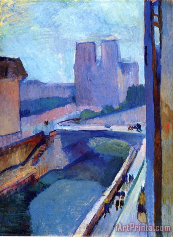 Henri Matisse Notre Dame Sunrise 1902 Art Painting
