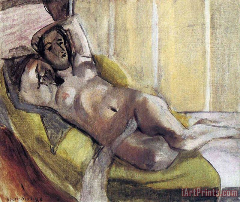 Henri Matisse Odalisque 1 Art Print