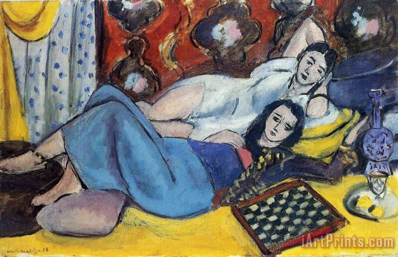 Henri Matisse Odalisques 1928 Art Print