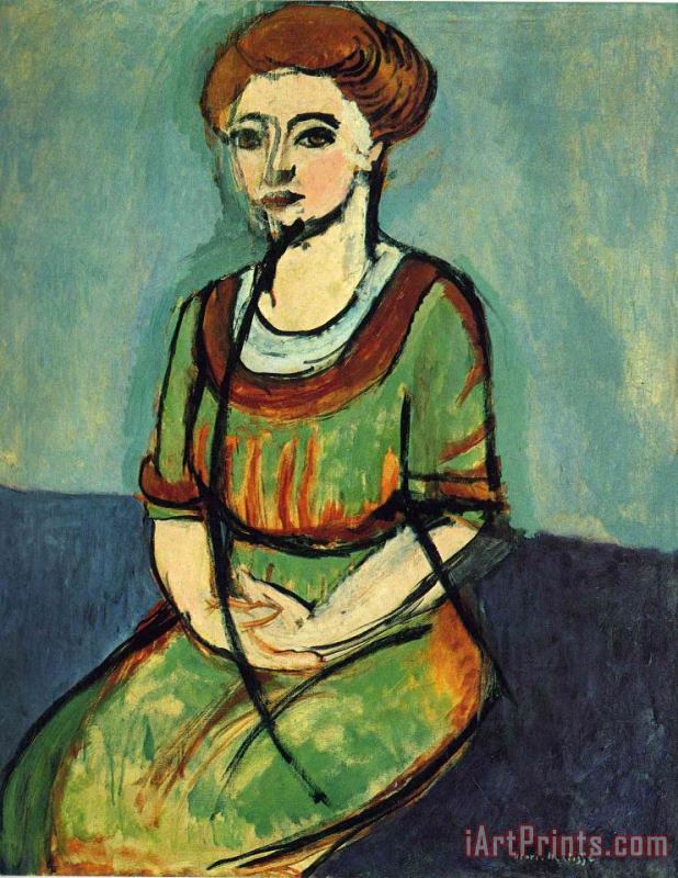 Henri Matisse Olga Merson 1910 Art Painting