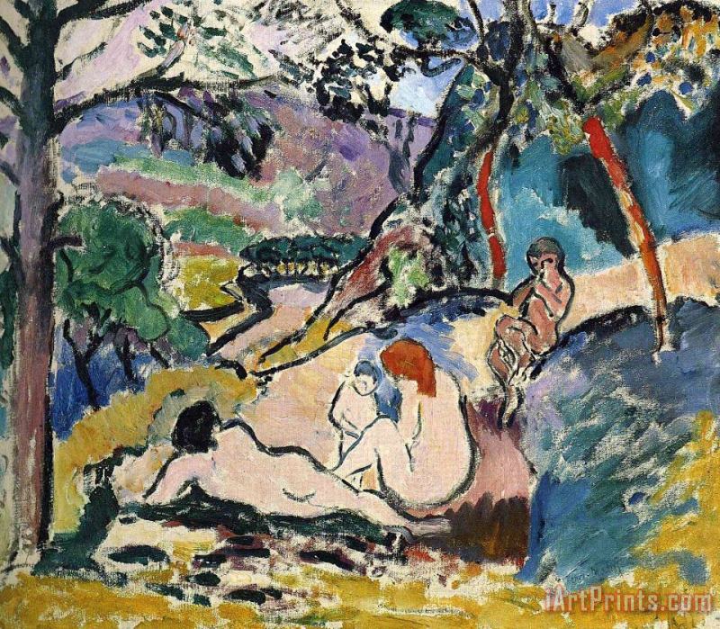 Henri Matisse Pastoral 1905 Art Painting