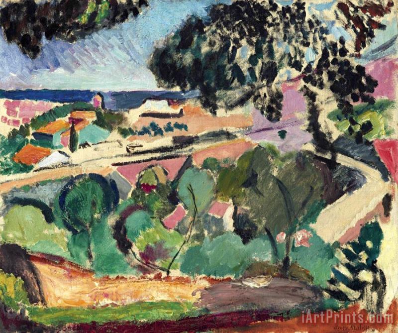 Henri Matisse Paysage De Collioure, 1906 1907 Art Print