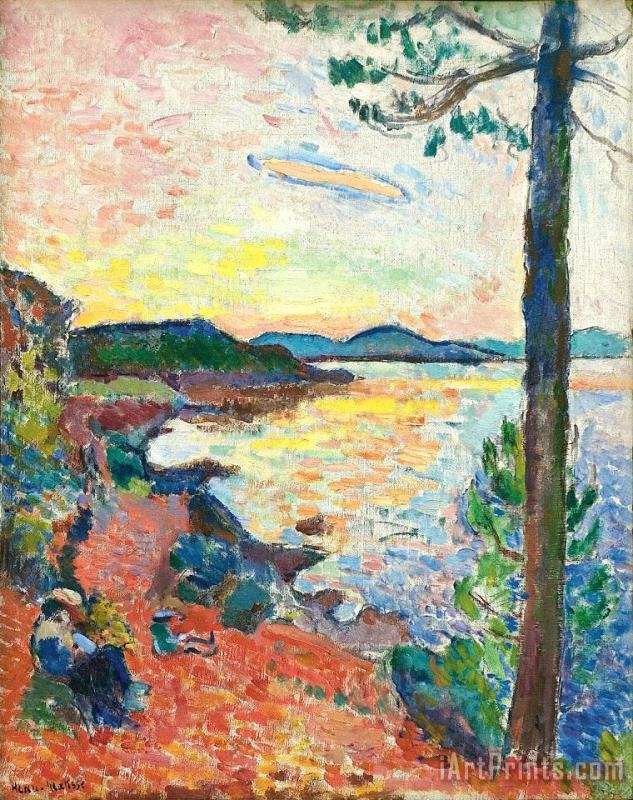 Henri Matisse The Gulf Of Saint Tropez Art Painting