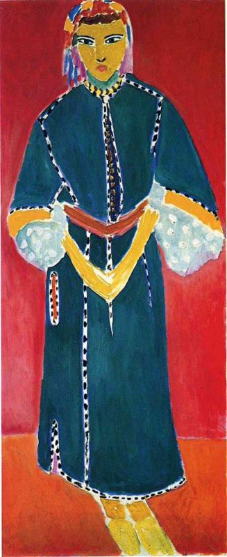 Henri Matisse Zorah Standing 1912 Art Painting