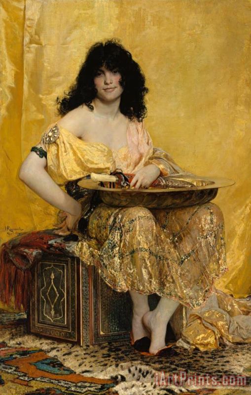 Henri Regnault Salome Art Painting