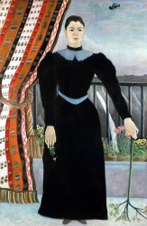 Henri Rousseau Portrait of a Woman painting