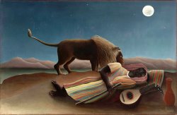Henri Rousseau The Sleeping Gypsy