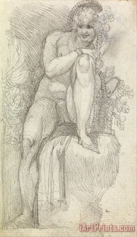 Henry Fuseli An Hermaphrodite Art Print