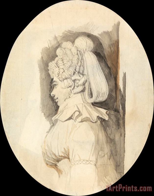 Henry Fuseli Study of a Lady Art Painting