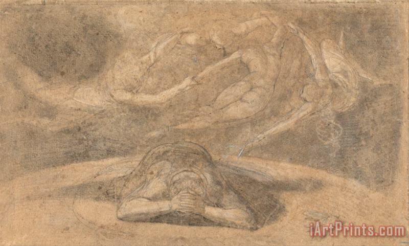 The Peasant's Dream, Paradise Lost, Book 1, 781 8 painting - Henry Fuseli The Peasant's Dream, Paradise Lost, Book 1, 781 8 Art Print