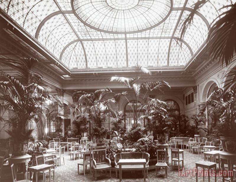 Henry Janeway Hardenbergh Lounge at the Plaza Hotel Art Painting