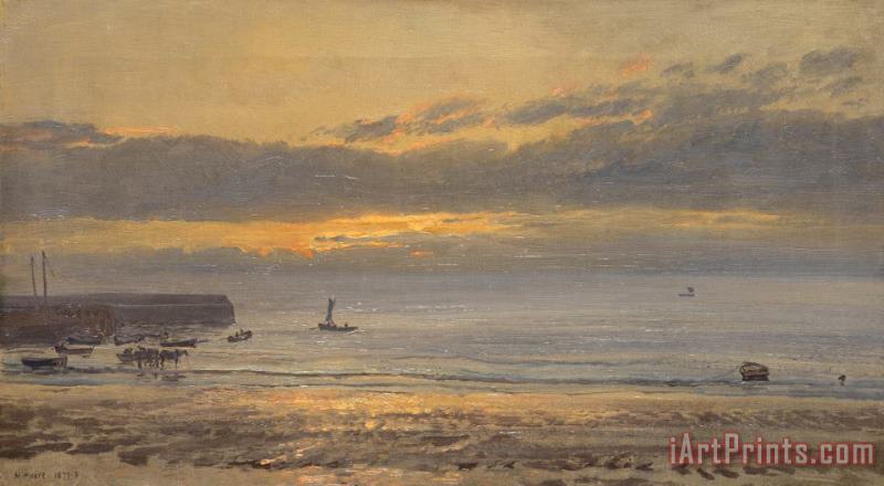 Henry Moore Before Sunrise Art Painting