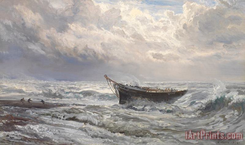 Henry Moore Stormy Seas Art Print