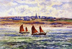 Henry Moret Brittany painting