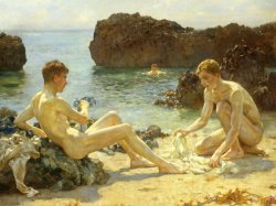 Henry Scott Tuke The Sun Bathers