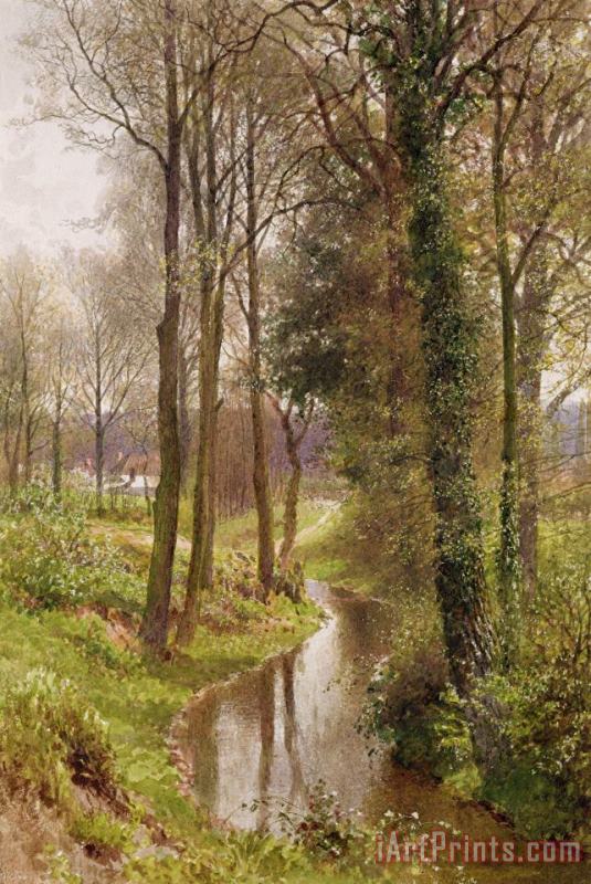 Henry Sutton Palmer The Mill Stream Art Print