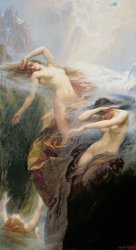 Herbert James Draper The Mountain Mists