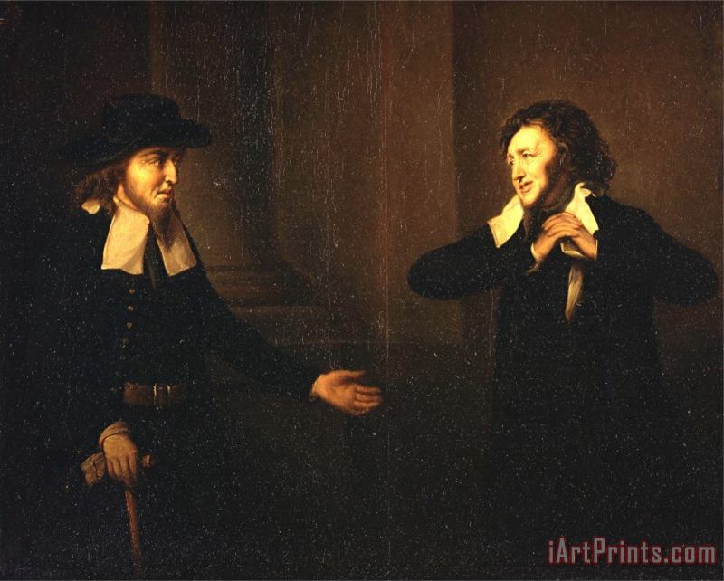 Herbert Stoppelaer Shylock And Tubal From The Merchant of Venice Art Painting