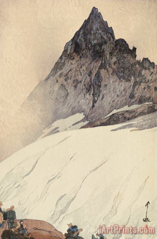 Hiroshi Yoshida Yariga Mountain (yariga Take), From The Series Japanese Alps, One of Twelve Subjects (nihon Arupusu Ju Ni Dai No Uchi) Art Print