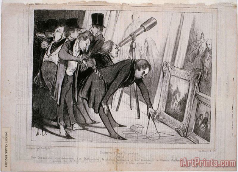 Honore Daumier Celebre Jury De Peinture Art Painting