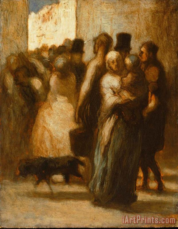 Honore Daumier To The Street Art Print