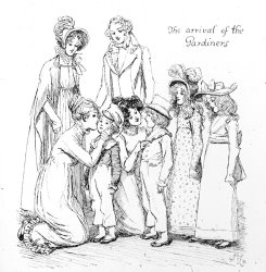 Hugh Thomson Scene From Pride And Prejudice By Jane Austen