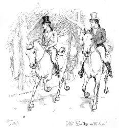 Hugh Thomson Scene From Pride And Prejudice By Jane Austen
