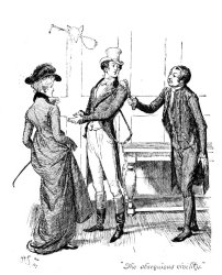 Hugh Thomson Scene From Pride And Prejudice By Jane Austen
