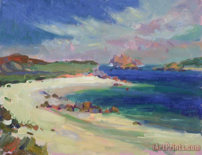Looking North From Lizard Point painting - Hugo Grenville Looking North From Lizard Point Art Print