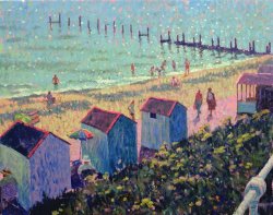 Hugo Grenville The Beach From North Parade Southwold painting