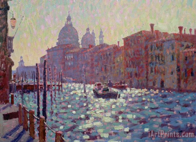 Hugo Grenville The Grand Canal Shortly After Sunrise Art Print