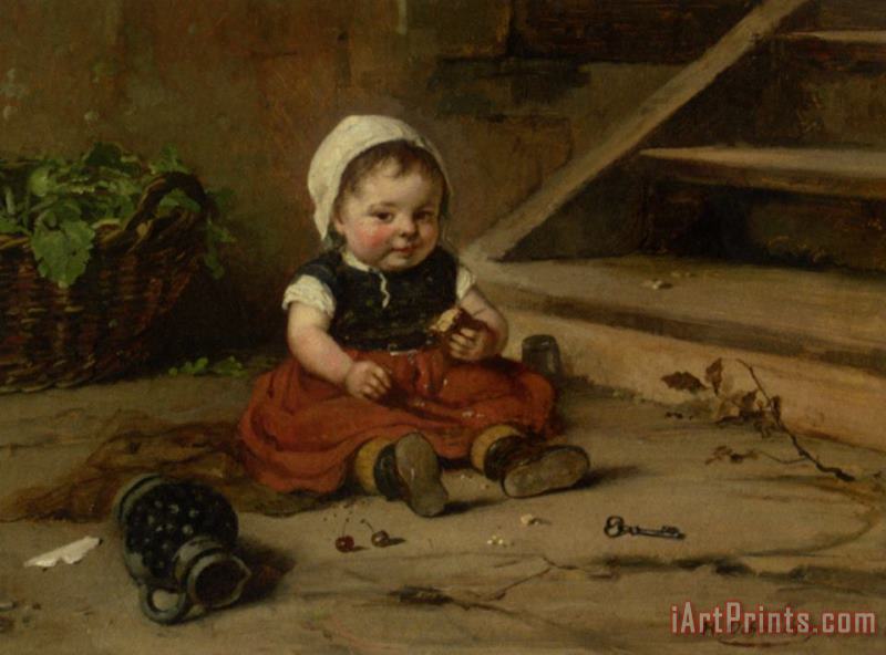 Hugo Oehmichen Childhood Art Painting