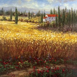 Hulsey Tuscan Wheat painting