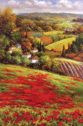 Hulsey Valley View III painting