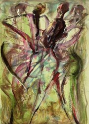 Ikahl Beckford Windy Day painting