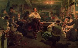 Ilya Efimovich Repin Country Festival painting