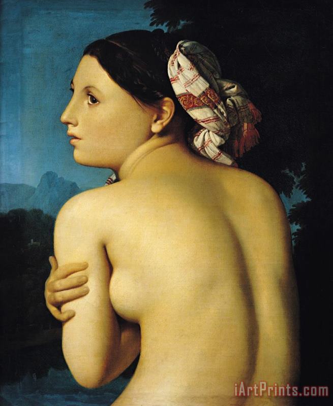 Ingres Female Nude Art Painting