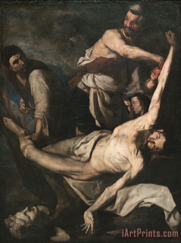 Italian Martyrdom of Saint Bartholomew Art Print