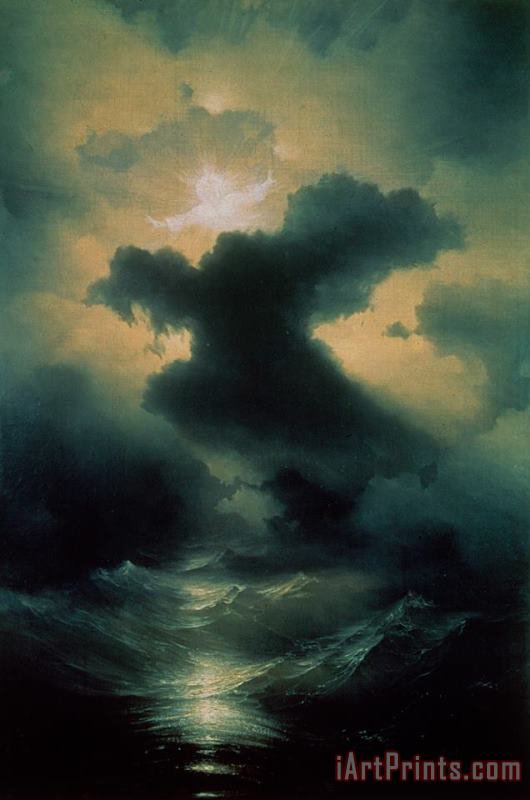 Ivan Konstantinovich Aivazovsky Chaos The Creation Art Painting