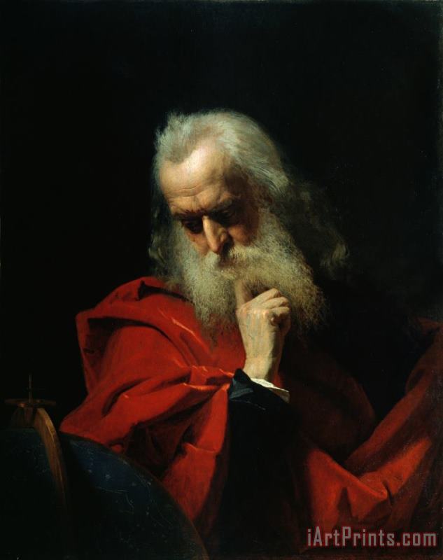 Galileo Galilei painting - Ivan Petrovich Keler Viliandi Galileo Galilei Art Print