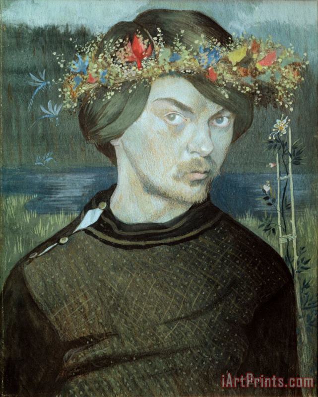 Ivar Arosenius Selfportrait Art Painting