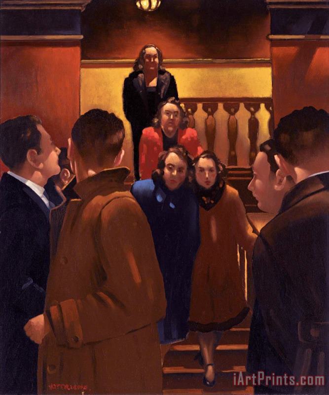 After The Dance painting - Jack Vettriano After The Dance Art Print
