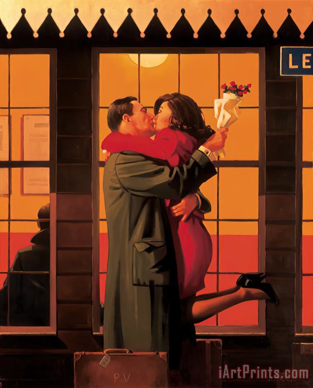 Back Where You Belong painting - Jack Vettriano Back Where You Belong Art Print