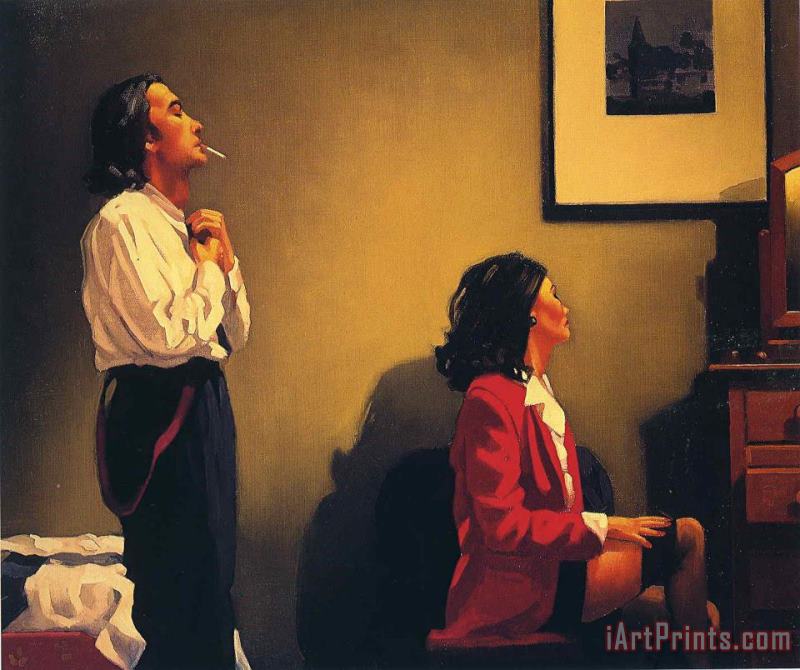 Jack Vettriano Cold Cold Hearts Art Painting