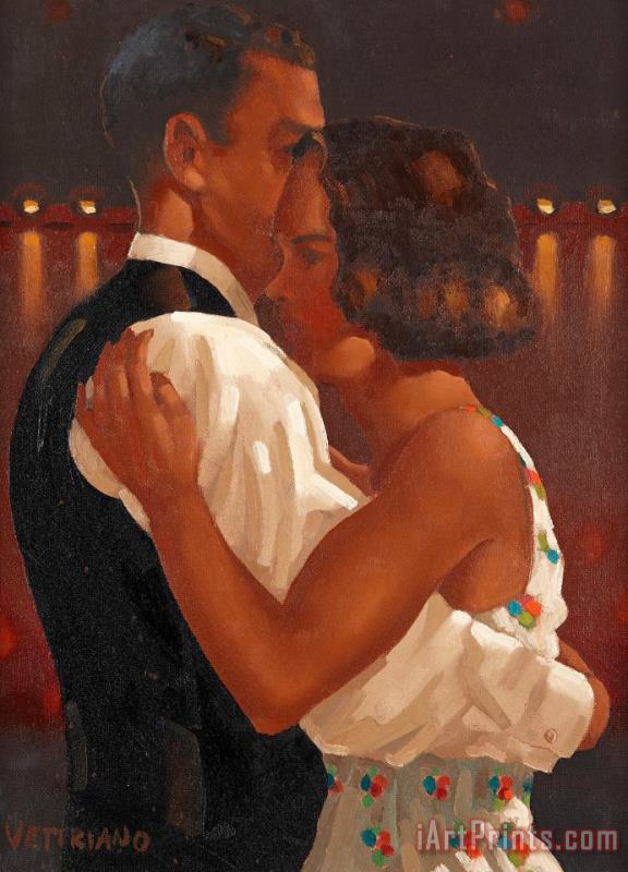 Jack Vettriano Dancing Couple Art Painting