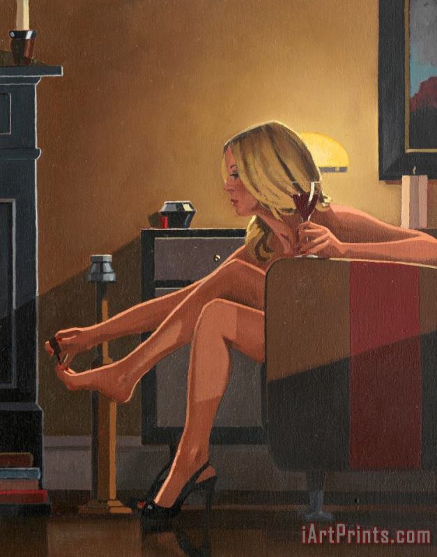 For My Lover, 2013 painting - Jack Vettriano For My Lover, 2013 Art Print
